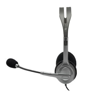 Logitech Headset H110 Stereo with Rotatable Boom Mic and 3.5mm Jack Connectivity Price in Pakistan | LAPTAB
