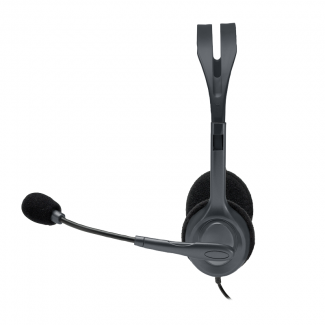 Logitech H111 Stereo Headset with Rotatable Boom Mic for Clear Audio and Calls Price in Pakistan | LAPTAB