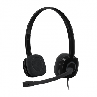 Logitech Headset H151 Stereo with Noise-Cancelling Mic