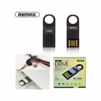 Remax RX-808 16GB USB 2.0 Flash Drive Metal Alloy Keychain with Free Sling Price in Pakistan | LAPTAB