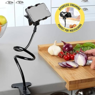 Remax Lazy Stand RM-C22 Flexible Long Arm Bedside and Desk Mount Holder Price in Pakistan | LAPTAB