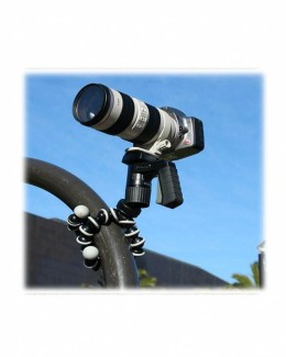 Gorilla Camera and Mobile Tripod Stand 813 Black with Wrappable Legs and 360? Panning Price in Pakistan | LAPTAB