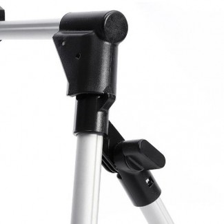 Aluminum Floor Mobile & Tablet Stand Holder 301-L Adjustable Height Silver Price in Pakistan | LAPTAB