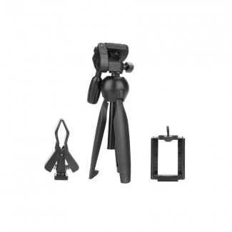 Yunteng VCT-2280 Multi-function Mini Tabletop Tripod - Black