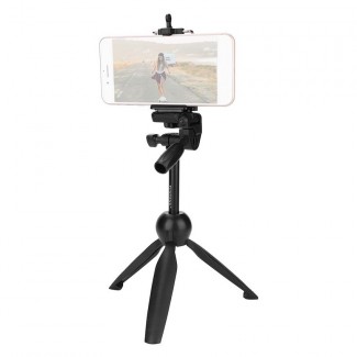 Yunteng VCT-2280 Multi-function Mini Tabletop Tripod, Aluminum, 1.5kg Load Capacity Price in Pakistan | LAPTAB