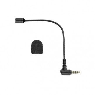 Boya BY-UM4 Gooseneck Omnidirectional Condenser Microphone with Flexible Design and High Sensitivity