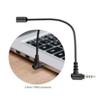 Boya BY-UM4 Gooseneck Omnidirectional Condenser Microphone with Flexible Design and High Sensitivity Price in Pakistan | LAPTAB
