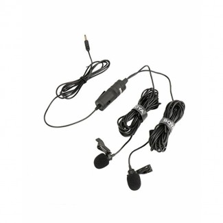 Boya BY-M1DM Dual Lavalier Omni-Directional Microphone for Smartphones and Cameras Price in Pakistan | LAPTAB