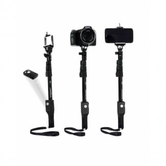 Yunteng Selfie Stick 1288 Black Lightweight Aluminum Monopod with Wrist Strap Price in Pakistan | LAPTAB