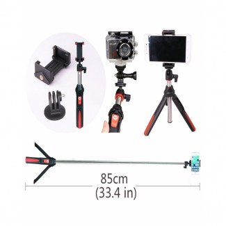 Benro Tripod Selfie Stick 3in1 Extendable with Bluetooth and GoPro Adapter Price in Pakistan | LAPTAB