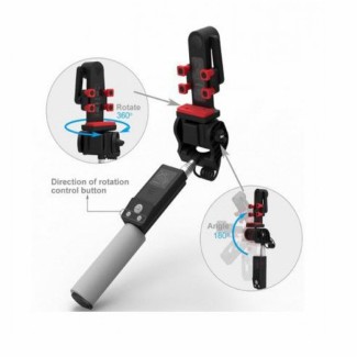 IPhoto 360 Degree Rotation Selfie Stick with Bluetooth Remote and Ergonomic Handle Price in Pakistan | LAPTAB
