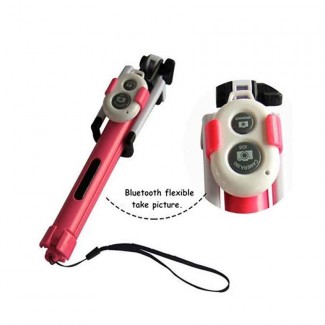 Tripod Selfie Stick with Bluetooth Remote Shutter, Foldable, Non-Slip, 7-Stage Stretch Price in Pakistan | LAPTAB