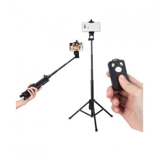 Yunteng YT-1688 Portable Aluminum Alloy Tripod and Selfie Stick for Phones and Cameras Price in Pakistan | LAPTAB