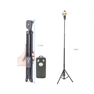 Yunteng YT-1688 Portable Aluminum Alloy Tripod and Selfie Stick for Phones and Cameras Price in Pakistan | LAPTAB