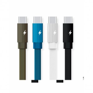 Remax Kerolla Series Type-C Cable RC-094a, 2m, 2.1A, Aluminum Shell, Black Price in Pakistan | LAPTAB