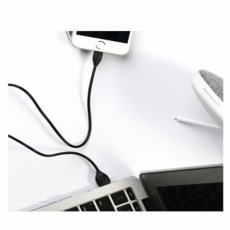 Remax Lesu RC-050i Black Flat Noodles Apple USB Data Cable, 1.3A Current Price in Pakistan | LAPTAB