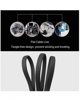 Remax RC-044m Platinum Metal Micro USB Cable 2.1A Fast Charging Black Price in Pakistan | LAPTAB