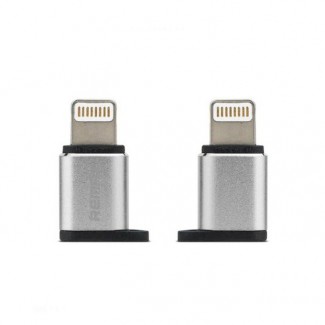 Remax Micro USB to Lightning Converter for iPhone, iPad, iPod, Gold & Silver Price in Pakistan | LAPTAB
