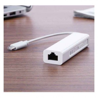 Type-C USB 3.1 Hub with 3 USB 2.0 Ports and 100M RJ45 Ethernet LAN Adapter Price in Pakistan | LAPTAB