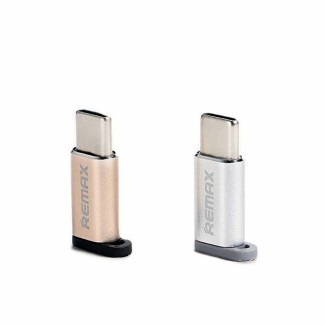 Remax Micro USB to Type-C Charging and Data Sync Adapter, 3A, 500Mb/s Price in Pakistan | LAPTAB