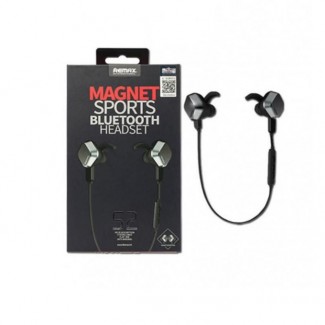 Remax RB-S2 Sports Magnet Bluetooth Headset - Black