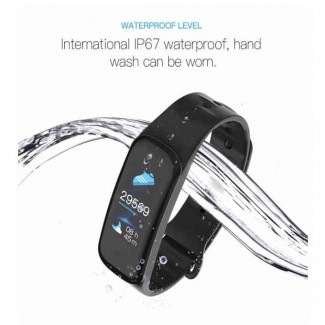 C1 Plus Smart Health Activity Band with Blood Pressure, Heart Rate, Sleep Monitor, Waterproof Price in Pakistan | LAPTAB