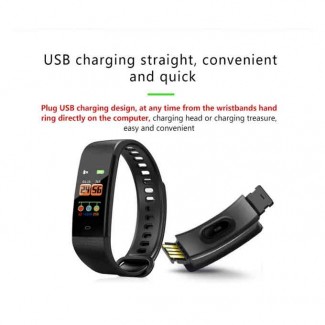 Y5 Smart Band Health Tracker Wristband with Color Screen, IP67 Waterproof, App Notifications, Pedometer, Remote Camera Price in Pakistan | LAPTAB