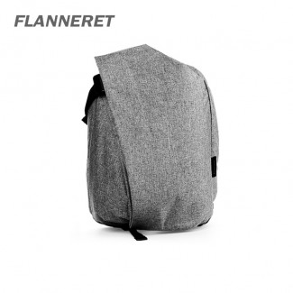 Flanneret 7010 Grey Oxford Cloth Laptop Backpack for Up to 17