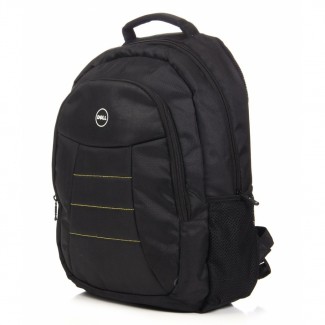 Dell Laptop Backpack Black with Padded Compartment, Rainproof, Spacious Design Price in Pakistan | LAPTAB
