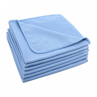 Blue 30cm x 30cm Microfiber Cloth for Polishing Chrome and Steel Surfaces Price in Pakistan | LAPTAB