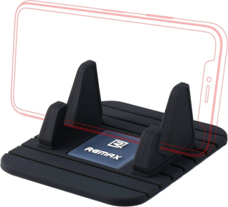Remax Fairy Dashboard Car Holder Black - Strong Grip, Shockproof, Universal Fit Price in Pakistan | LAPTAB