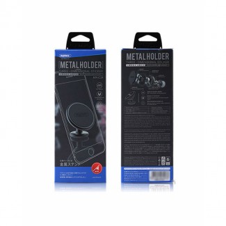 Remax RM-C29 Magnetic Car Phone Holder Black with 360? Rotation and Aluminum Alloy Design Price in Pakistan | LAPTAB