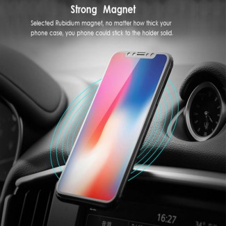 Remax RM-C29 Magnetic Car Phone Holder Black with 360? Rotation and Aluminum Alloy Design Price in Pakistan | LAPTAB