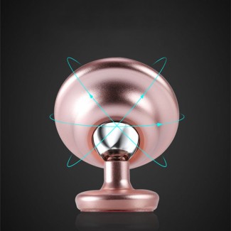 Remax RM-C29 Magnetic Car Phone Holder Black with 360? Rotation and Aluminum Alloy Design Price in Pakistan | LAPTAB