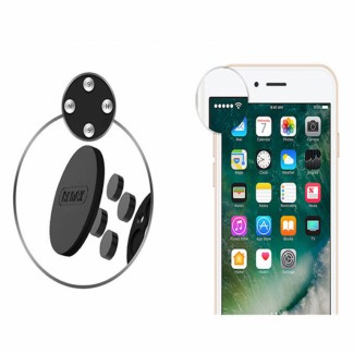 Remax RM-C30 Magnetic Car Phone Holder Black, Compact Aluminum Alloy Design Price in Pakistan | LAPTAB