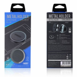 Remax RM-C30 Magnetic Car Phone Holder Black, Compact Aluminum Alloy Design Price in Pakistan | LAPTAB