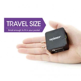 Tenergy 18W Adaptive 2.0 AC and Car Charger with Qualcomm Quick Charge 2.0 Price in Pakistan | LAPTAB