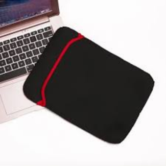 Laptop Side Sleeve 15 & 17 Inch Black, Durable Tarpaulin with Soft Lining Price in Pakistan | LAPTAB