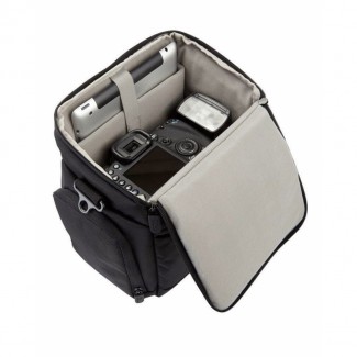 Polyester Shoulder Bag for DSLR and Tablet with Padded Handle, Adjustable Strap, and Rain Cover Price in Pakistan | LAPTAB