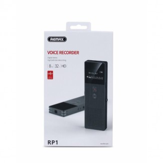 REMAX RP3 8GB Digital Voice Recorder with MP3 Playback, Phone & Line-in Recording Price in Pakistan | LAPTAB