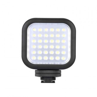 LED Video Light W49S Mini 6000K, 49 LEDs, Dimmable, Rotatable Mount Adapter Price in Pakistan | LAPTAB