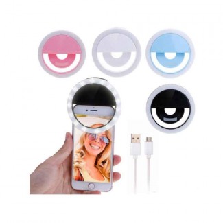 Selfie Ring Light with Adjustable 10-Level Brightness and USB for Video Lighting Price in Pakistan | LAPTAB