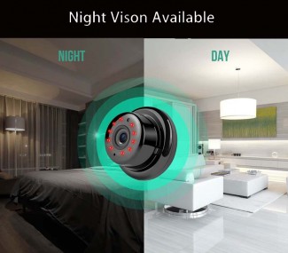 Mini Wireless Home Security Camera with HD Wifi, Night Vision, Two-Way Audio, and Mobile Alerts Price in Pakistan | LAPTAB