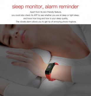 F1 Plus Waterproof Health Tracker Bracelet with Heart Rate, BP, Sleep Monitor, Call Alerts Price in Pakistan | LAPTAB