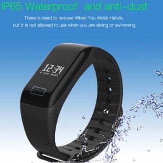 F1 Plus Waterproof Health Tracker Bracelet with Heart Rate, BP, Sleep Monitor, Call Alerts Price in Pakistan | LAPTAB