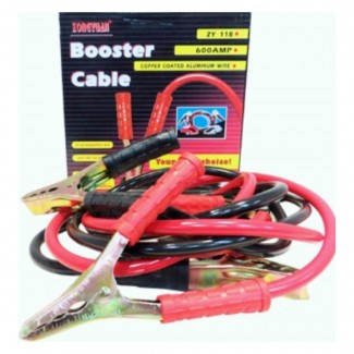 600 Amp Heavy Duty Booster Cable with Copper Coated Aluminium Conductors