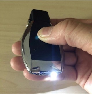 Car Key Lighter Gas Inflatable Windproof with LED Light Metal Cigarette Lighter Price in Pakistan | LAPTAB