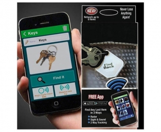 Magic Finder Anti-Lost Key Chain by Find Back with Alarm and Location History, White Price in Pakistan | LAPTAB