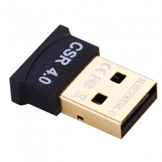 Mini Bluetooth USB 4.0 Adapter, USB 2.0, 20m Range, Windows Compatible, Plug & Play