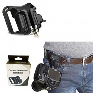 Hard Plastic Camera Holster Waist Belt with Quick Buckle Mount Clip for DSLRs and Compact Cameras Price in Pakistan | LAPTAB